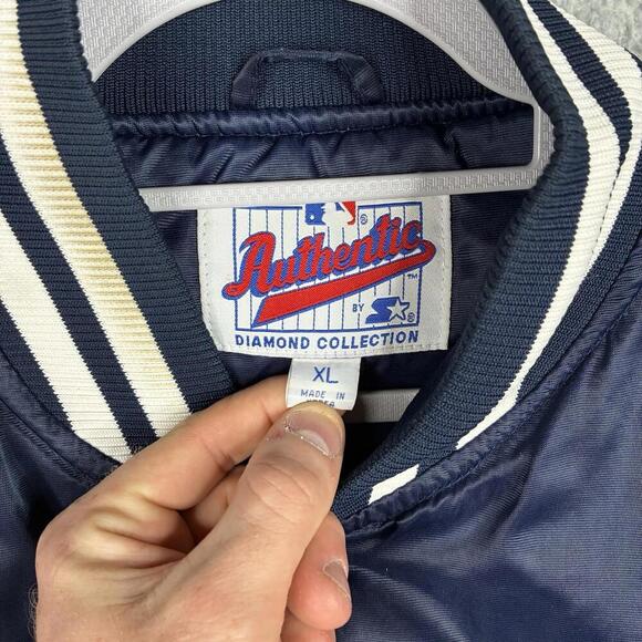 Vintage Starter New York Yankees Jacket Men’s XL World Series 1998 Patch RARE - Picture 4 of 13